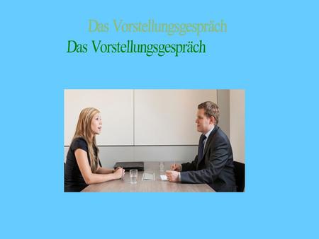 Kennenlernen durch interview