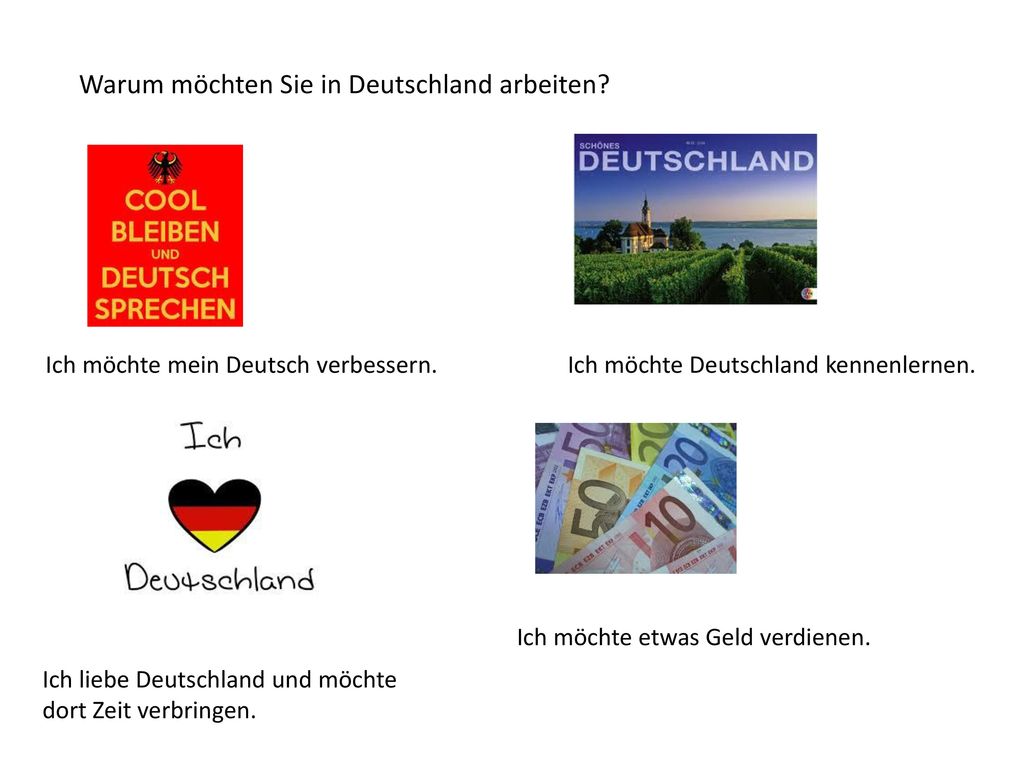 Ich möchte sie besser kennenlernen