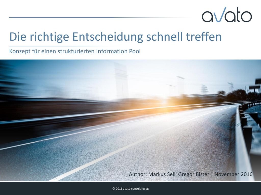 Online entscheidung treffen