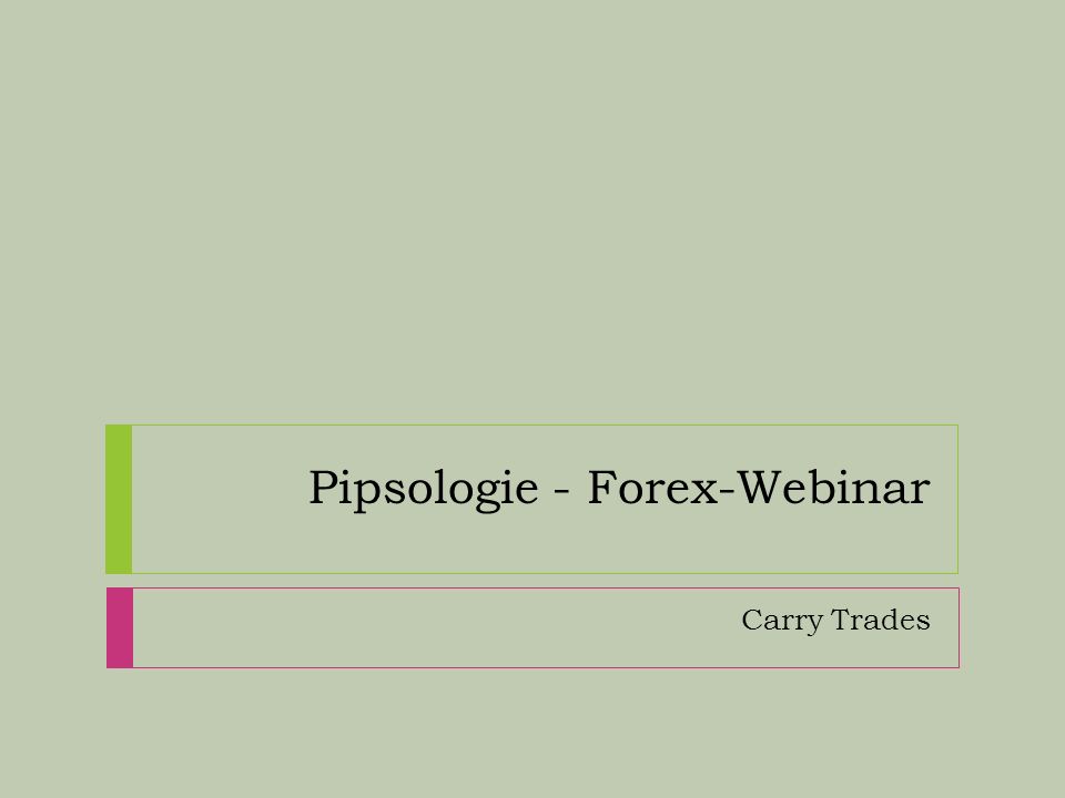 Forex webinars videos