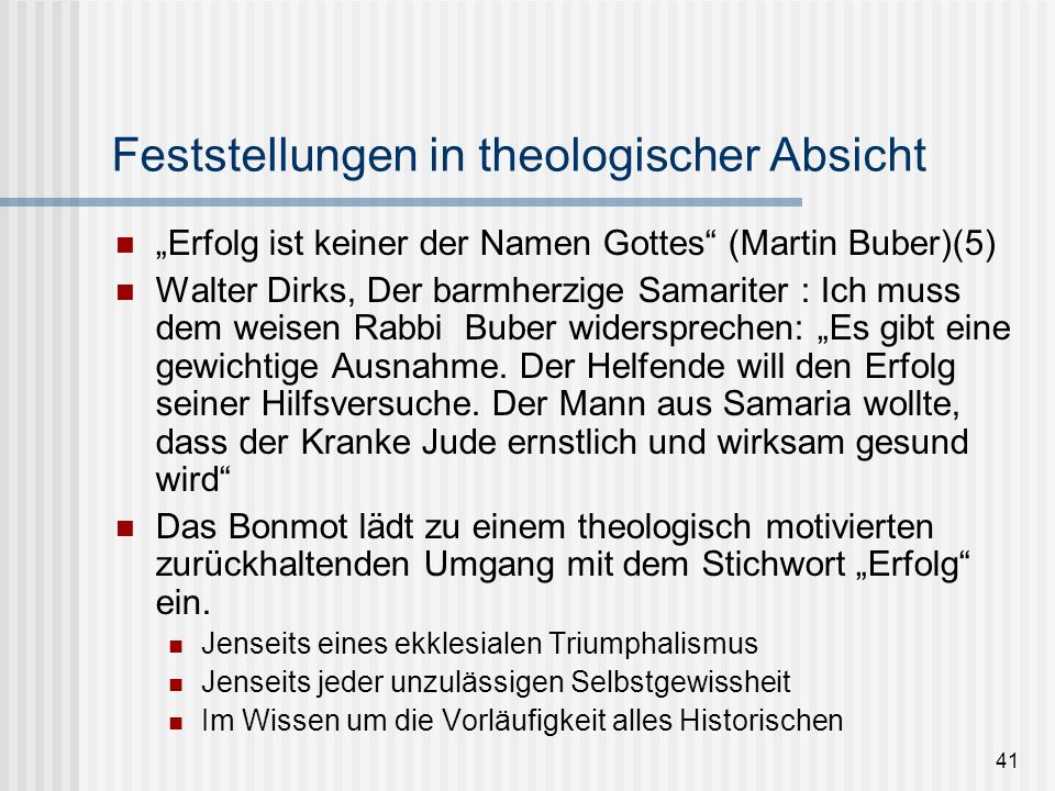 Christian aus seiner absicht