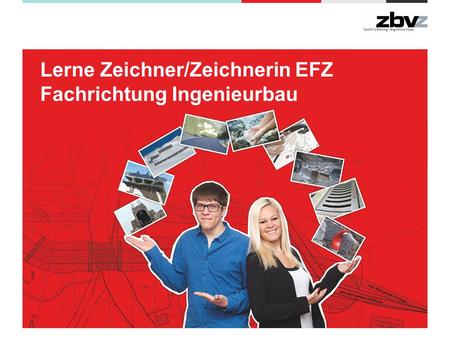 Lerne Zeichner/Zeichnerin EFZ Fachrichtung Ingenieurbau