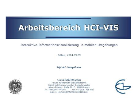 Arbeitsbereich HCI-VIS