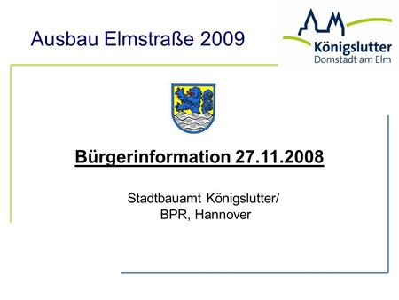 Stadtbauamt Königslutter/