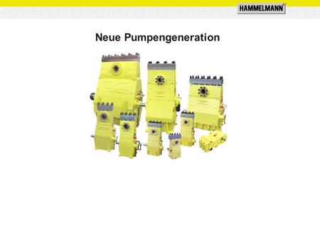 Neue Pumpengeneration ®. ® Verteilung der Antriebsleistungen.