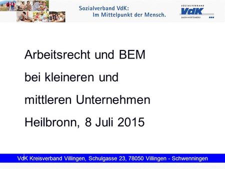 mittleren Unternehmen Heilbronn, 8 Juli 2015