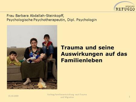 Trauma und seine Auswirkungen auf das Familienleben