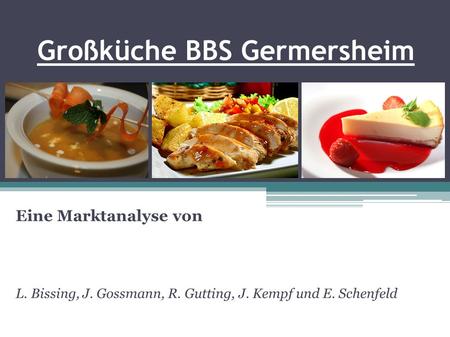 Großküche BBS Germersheim
