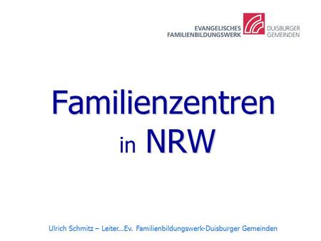 Familienzentren in NRW