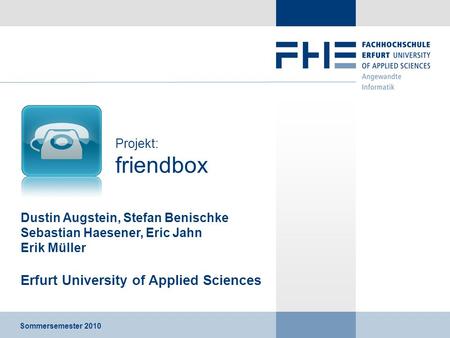 Erfurt University of Applied Sciences