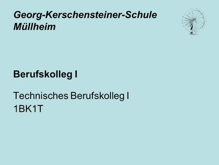 Georg-Kerschensteiner-Schule Müllheim