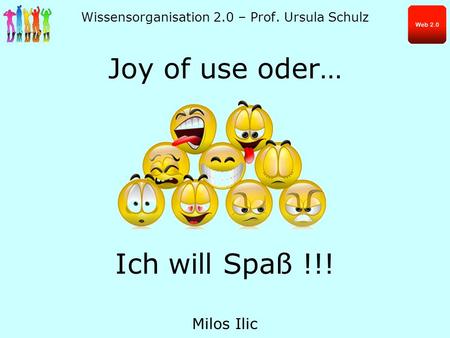 Wissensorganisation 2.0 – Prof. Ursula Schulz