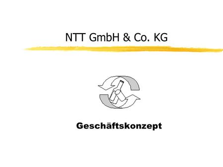 NTT GmbH & Co. KG Geschäftskonzept.