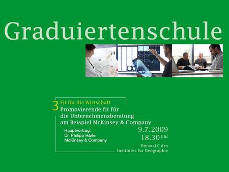 Graduiertenschule der  Friedrich-Alexander-Universität Erlangen-Nürnberg