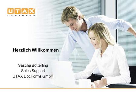 Sascha Bütterling Sales Support UTAX DocForms GmbH