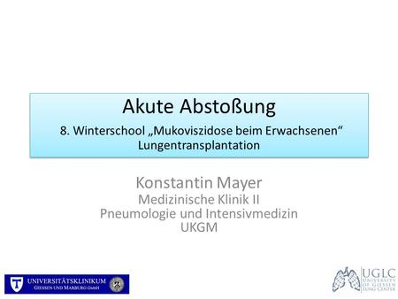 Konstantin Mayer Medizinische Klinik II
