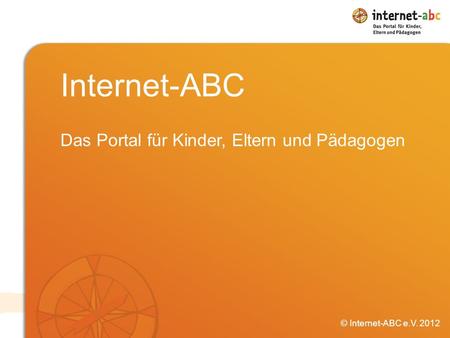Internet-ABC Das Portal für Kinder, Eltern und Pädagogen