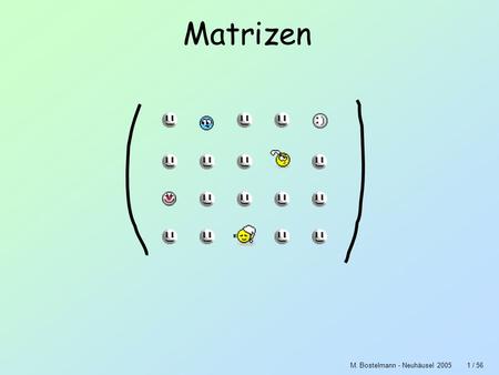 Matrizen M. Bostelmann - Neuhäusel 2005.