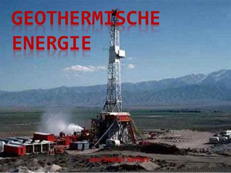 Geothermische Energie