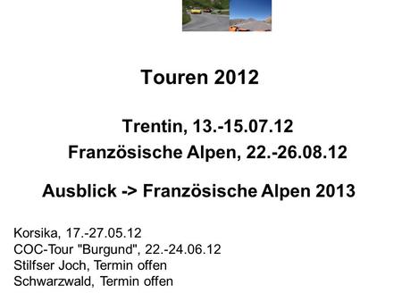 Trentin, Französische Alpen,