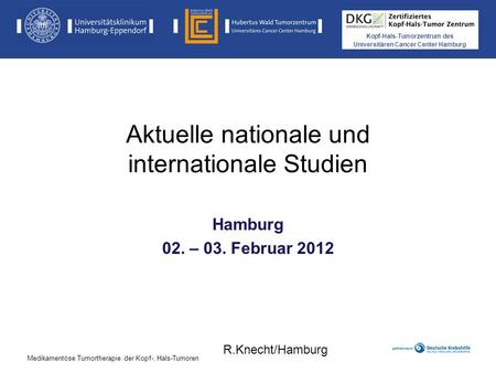 Aktuelle nationale und internationale Studien