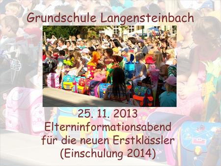 Grundschule Langensteinbach