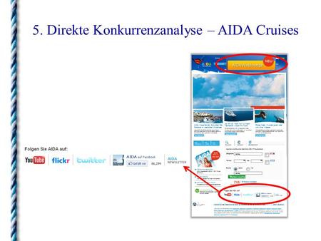 5. Direkte Konkurrenzanalyse – AIDA Cruises