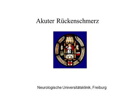 Neurologische Universitätsklinik, Freiburg