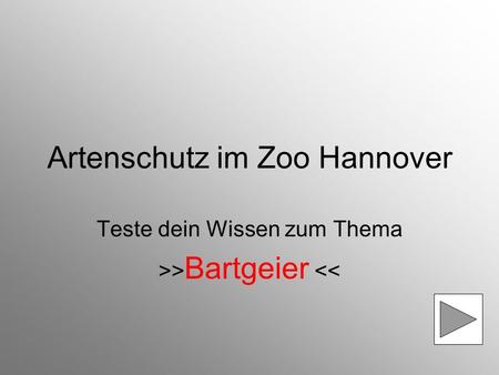 Artenschutz im Zoo Hannover