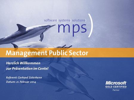 mps) Management Public Sector Herzlich Willkommen