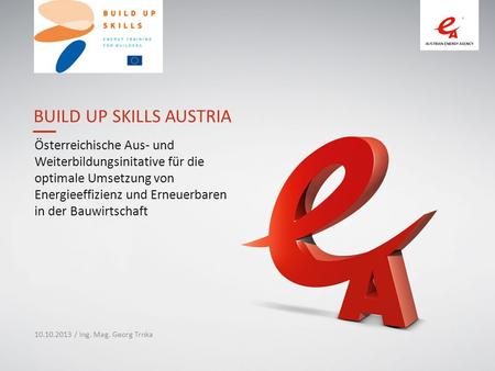 BUILD UP Skills Austria