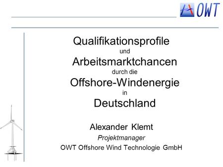 OWT Offshore Wind Technologie GmbH