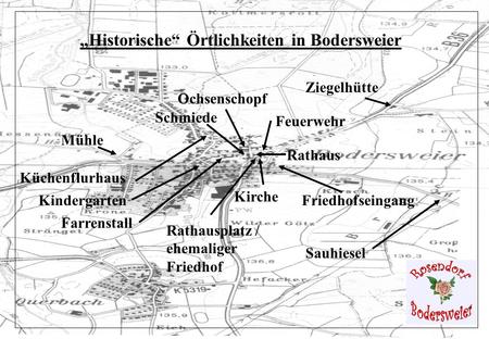 „Historische“ Örtlichkeiten in Bodersweier
