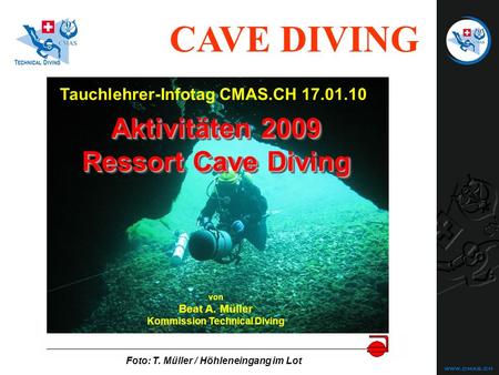Aktivitäten 2009 Ressort Cave Diving