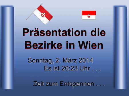 Präsentation die Bezirke in Wien