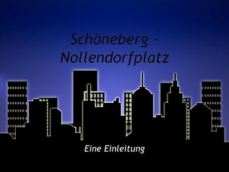 Schöneberg - Nollendorfplatz