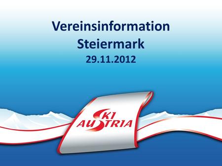 Vereinsinformation Steiermark