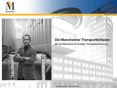 Der Mannheimer Transportleitfaden