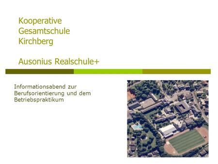 Kooperative Gesamtschule Kirchberg Ausonius Realschule+
