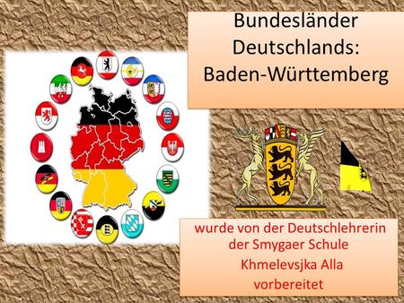 Bundesländer Deutschlands: Baden-Württemberg
