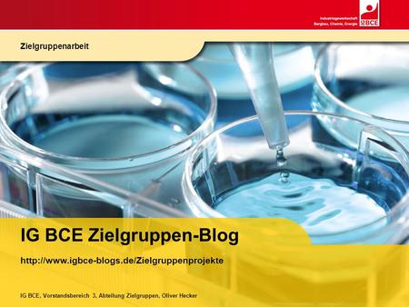 IG BCE Zielgruppen-Blog