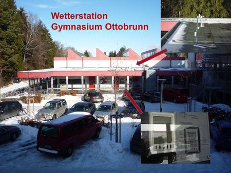 Wetterstation Gymnasium Ottobrunn.