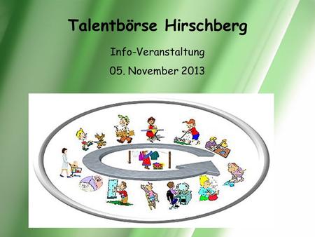 Talentbörse Hirschberg