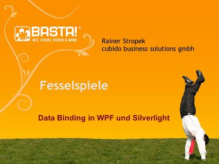 Fesselspiele Data Binding in WPF und Silverlight