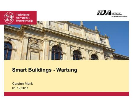 Smart Buildings - Wartung