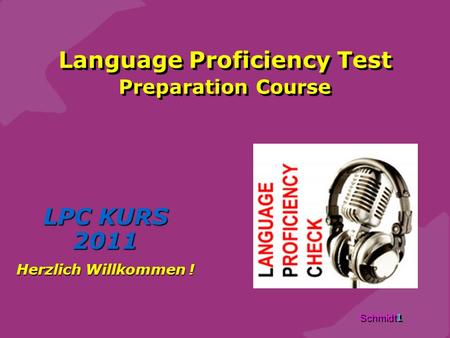 Language Proficiency Test Preparation Course