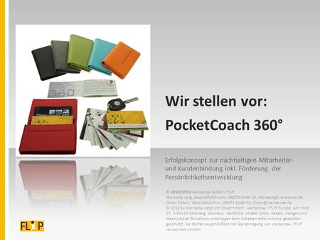 Wir stellen vor: PocketCoach 360°