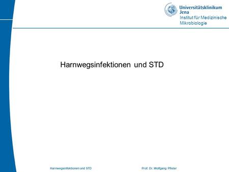 Harnwegsinfektionen und STD