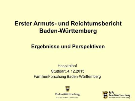 Hospitalhof Stuttgart, FamilienForschung Baden-Württemberg