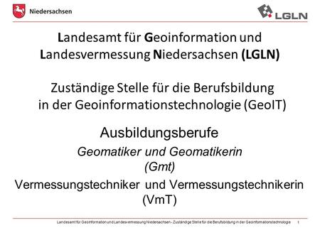 Landesamt für Geoinformation und Landesvermessung Niedersachsen (LGLN)